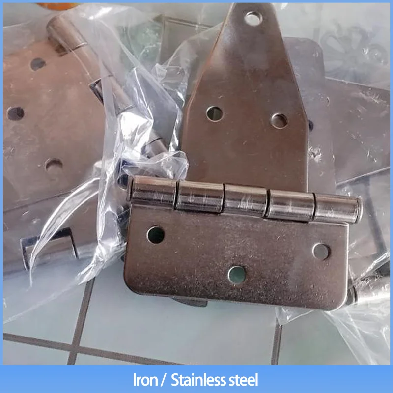 

304 Stainless Steel Or Iron Hinge Thickening Equipment Mechanical Connector Hinge Flat Folding Door Cabinet Door