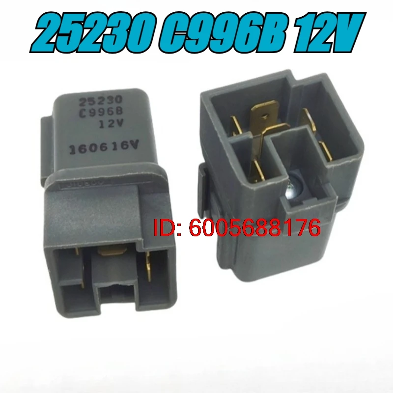 （Brand New）5pcs/lot 100% original genuine relay:25230 C996B 12V 6pins Oil Pump Start Relay