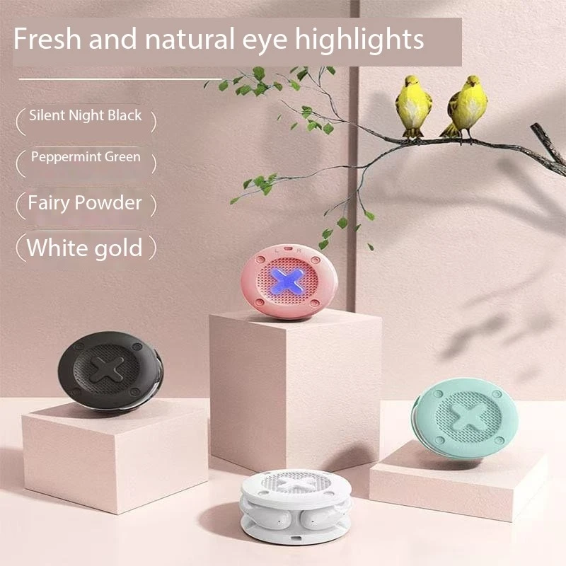 New Cross shaped True Wireless Bluetooth Earphones with Water Drop Shape Sensorless Wear Suitable for Apple Android Huawei