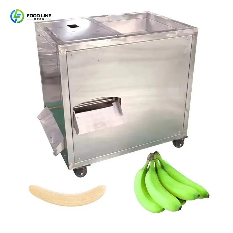 Customized Green Plantain Peeling Machine With High Productivity For Commercial Use