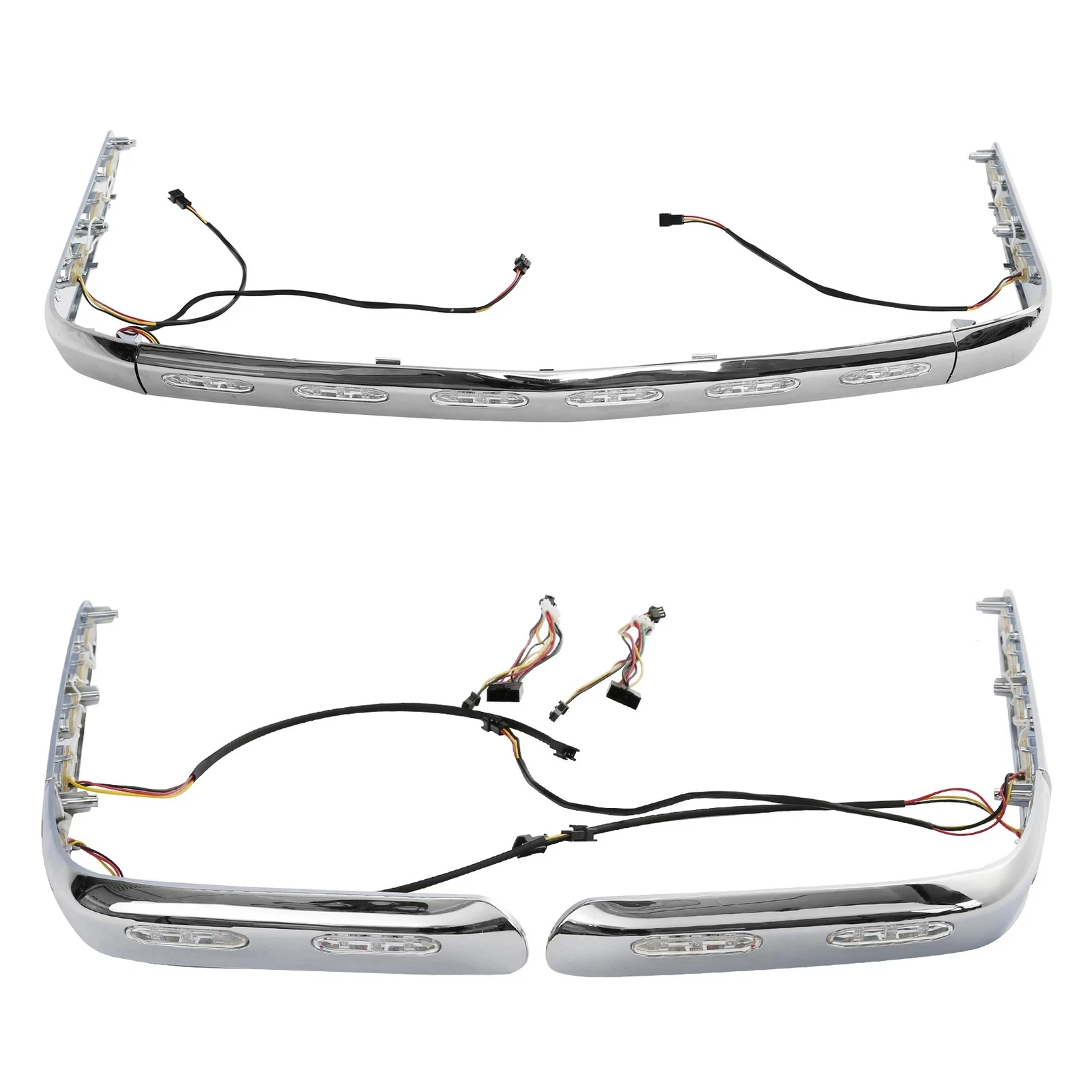 Motorrad Stamm Satteltaschen Dekoration Trim LED Licht Für Honda Goldwing GL1800 2001-2011