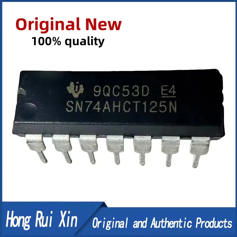 10-100Pcs New SN74AHCT125N 74AHCT125N 74AHCT125 Inline DIP14 Logic Chip IC In Stock Wholesale