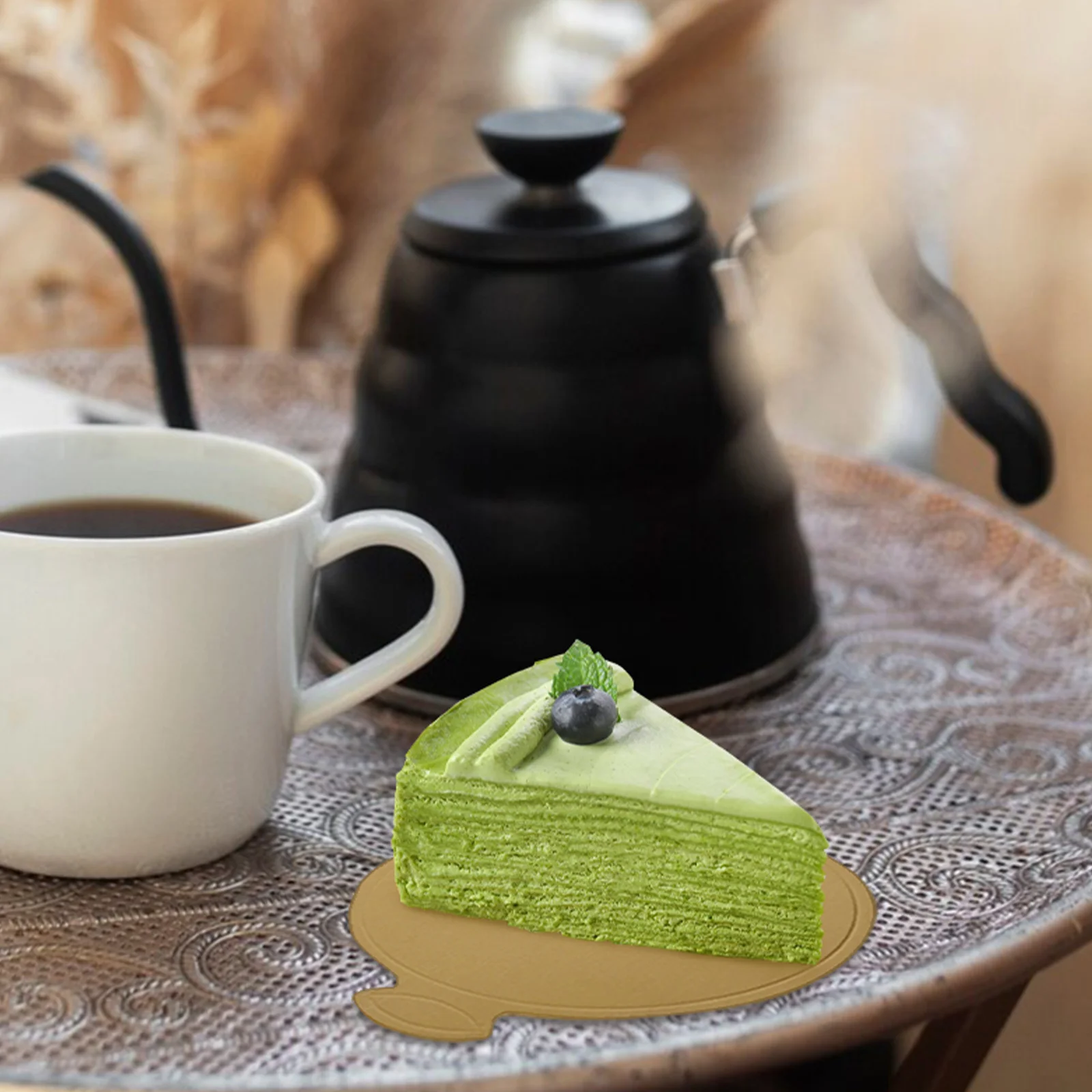 50 pezzi di tavole di cartone rotonde per torte mini basi per torte dorate vassoio di visualizzazione per uso alimentare basi di cartone per matrimoni per feste accessori per feste
