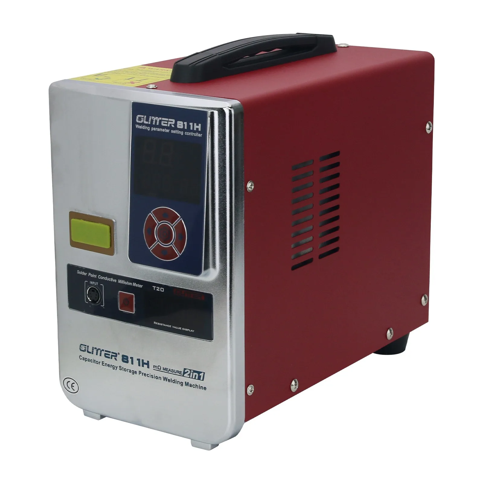 Maxgeek 811A 36KW Industrial Smart Spot Welding Machine with S-73B Integrated Welding Pen (25mm^2) for 18650/21700/32650 Battery