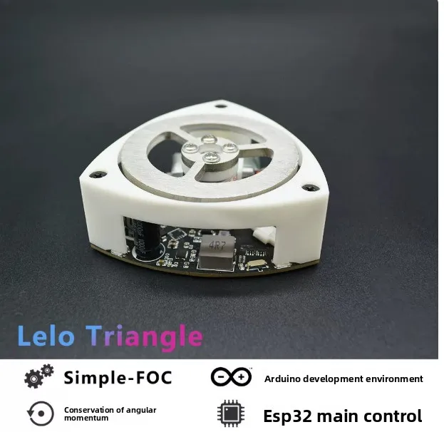 Self-Balancing Lello Triangle Robot Kit, LQR Control SimpleFOC for ESP32 Arduino Programmable Open Source