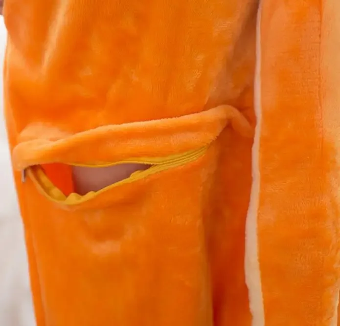 HKSNG Animal Adult Charmander Dragon Onesies Kigurumi Pajamas Flannel Cartoon Cosplay Dress Up Costume Jumpsuits Pyjamas