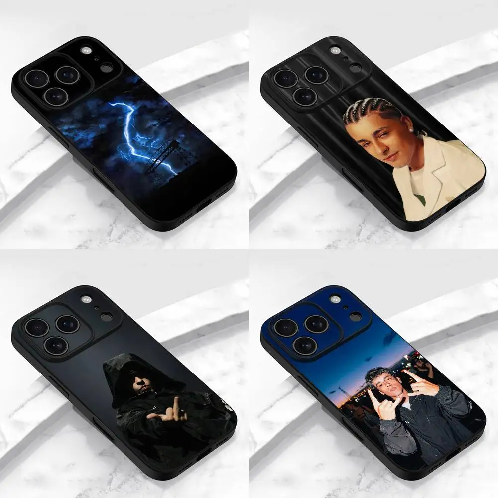 

T-Trueno EUB DELUXE Atrevido Phone Case For iPhone 15,16,12,14,13,11,17,Pro,Max,Plus,E,Air,Mini Black Cover