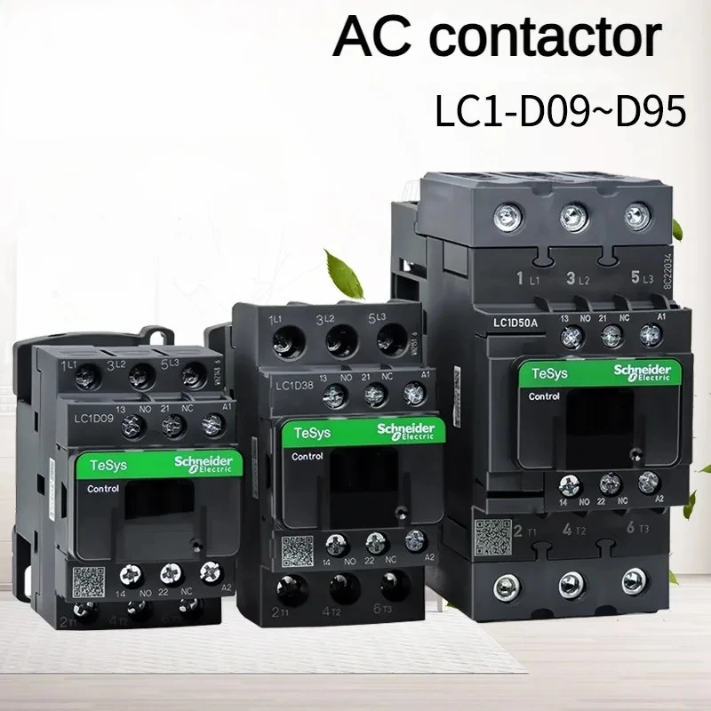 

AC Elevator Contactor LC1-D65AE7C B7C C7C M7C F7C Q7C Schneider Solenoid Voltage 24V 36V 48V 110V 220V 380V LC1D65A