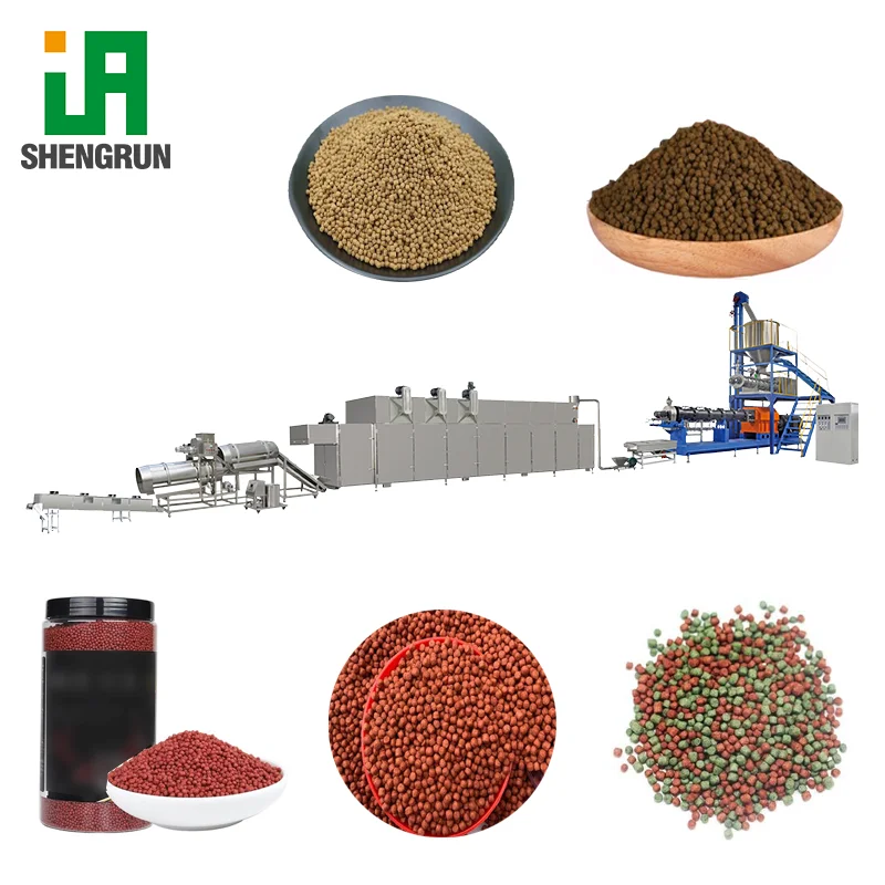 Farm Fish Feed Pellet Making Machine Extruder for Floating Fish Feed and Sinking Fish Feed