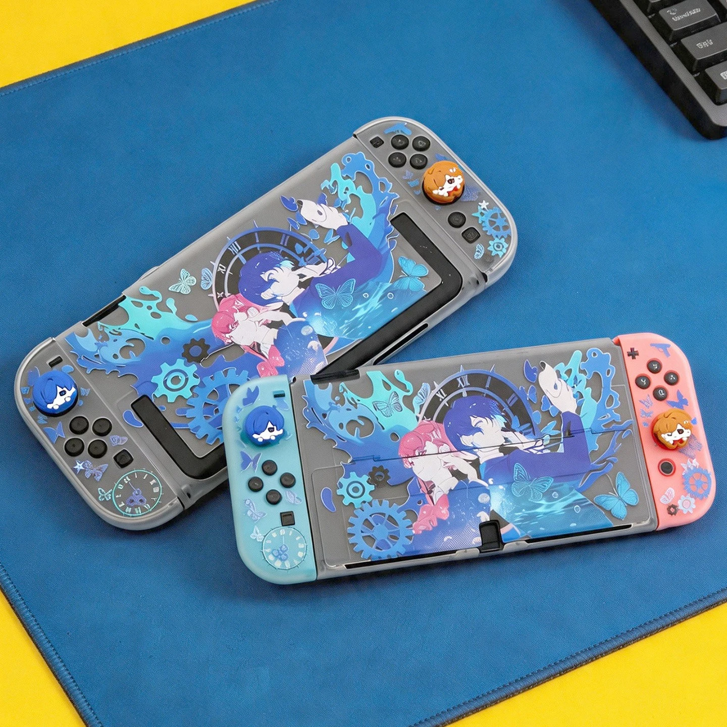 Gaming Pc Equipment - Cute Anime Split Semi Transparent Hard