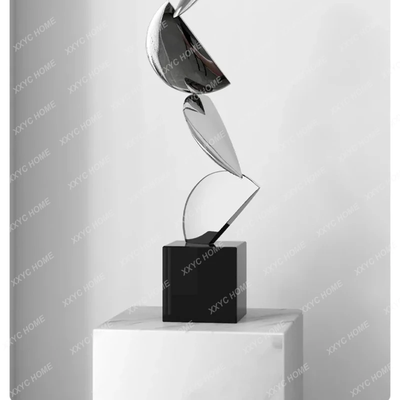 X-S  Modern light luxury living room entrance niche TV cabinet wine cabinet ornament sales department decoration  HG