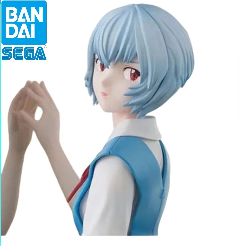 In Stock Original SEGA PVC 19cm Rei Ayanami Anime Character Model Collection Desktop Decoration Toys Gifts Model decoration