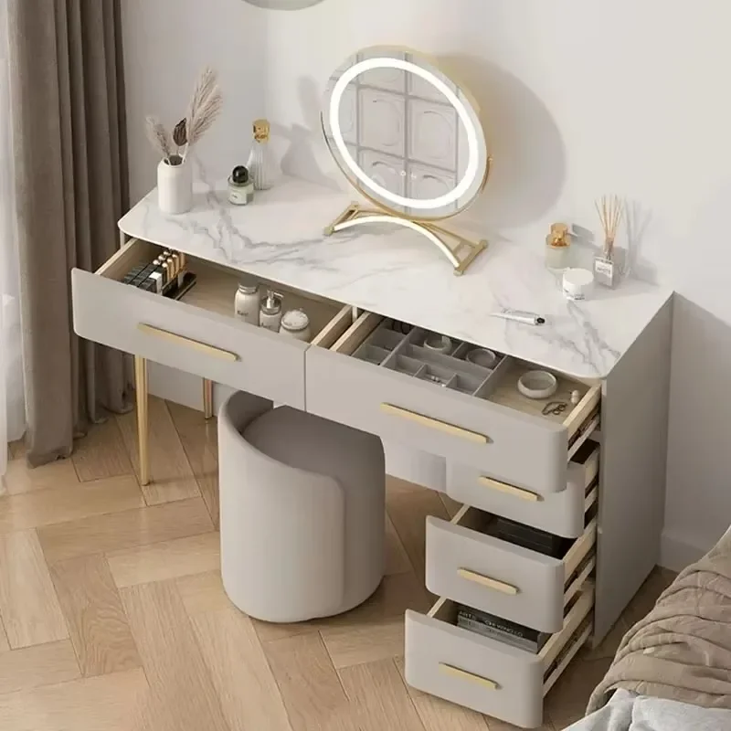 Make-up Lade Kaptafel Europese Schoonheid Moderne Scandinavische Kaptafel Opslag Slaapkamer Comoda Para Quarto Salonmeubilair