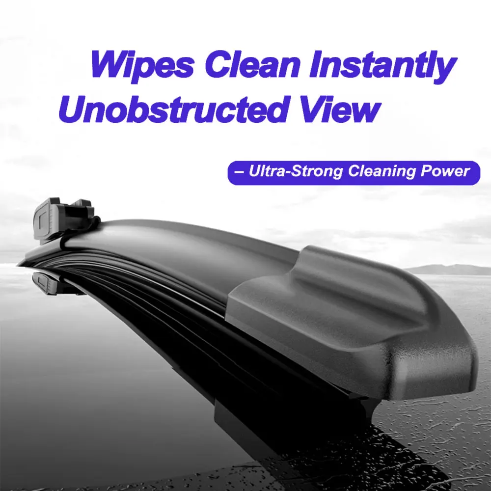 لنيسان GT-R 2009-2024 الجبهة ممسحة زجاج أمامي شفرات 2 قطعة Slient المطر الزجاج الأمامي نافذة الملحقات 2022 2023