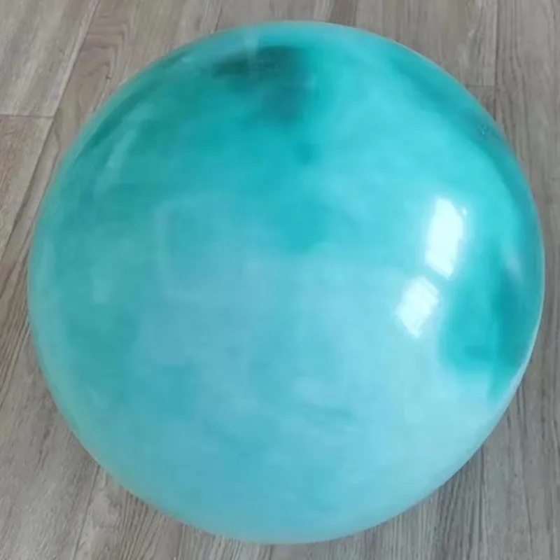 Frosted Small Mini Yoga Ball 25cm Straw Pilates Inflatable Gymnastics Fitness Children's Toy Balloon