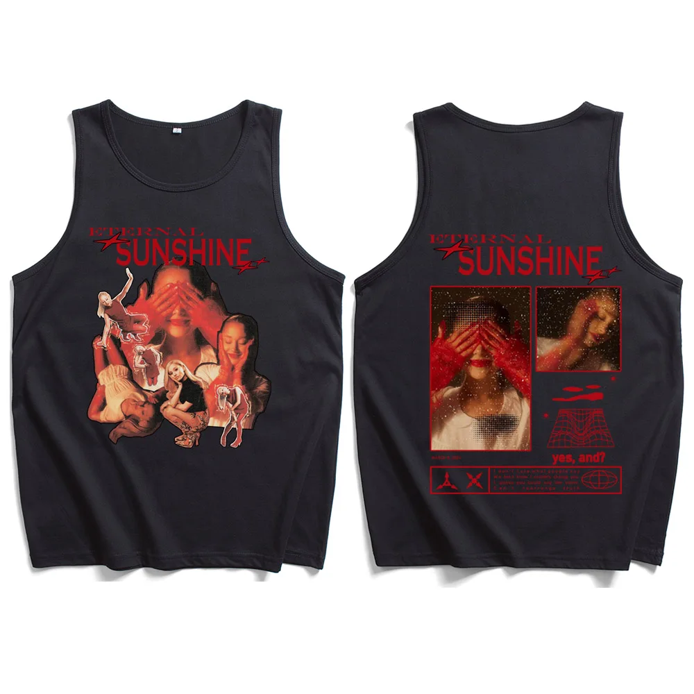 Ariana Grande Eternal Sunshine 2024   Shirts Vest Tank Tops T-Shirt Man Woman Tops Sleeveless Ariana Grande Fans Gift