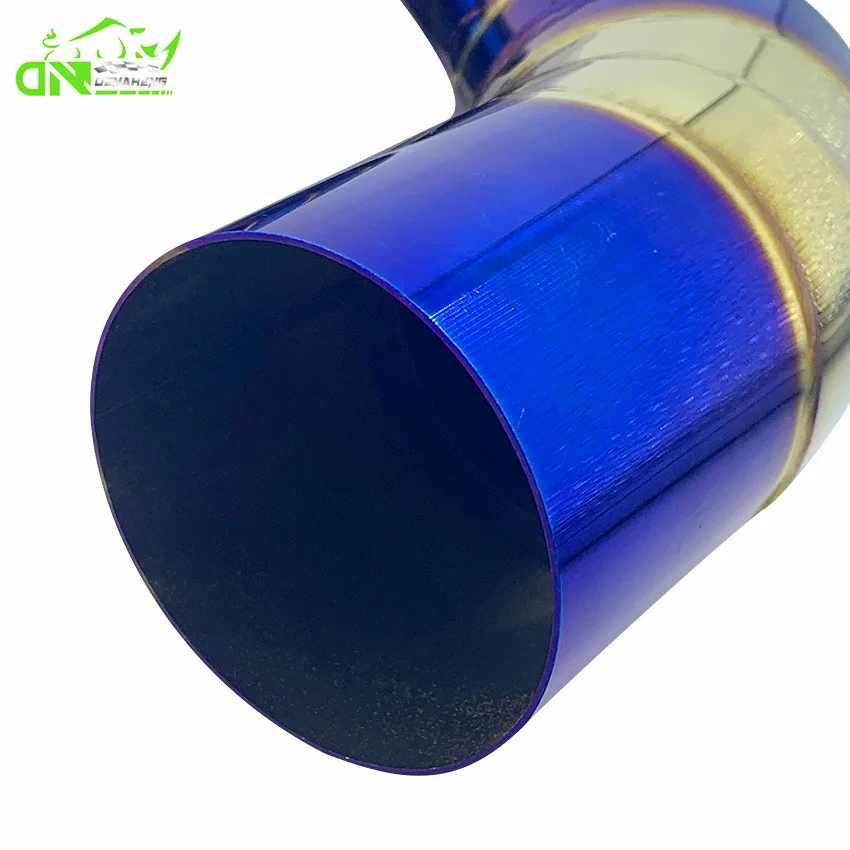 Motorcycle intake pipe suitable for Yamaha Xmax300 motorcycle accessories 304 stainless steel blue air filter intake pipe