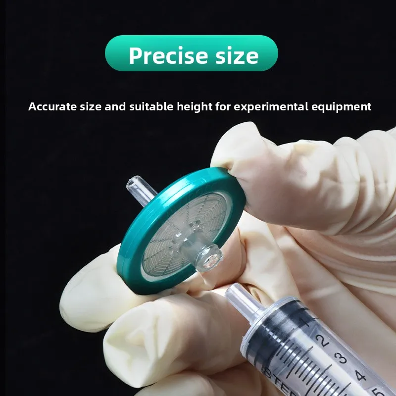 10pcs microporous disposable syringes filter 3mm 0.22/0.45um independently packaged