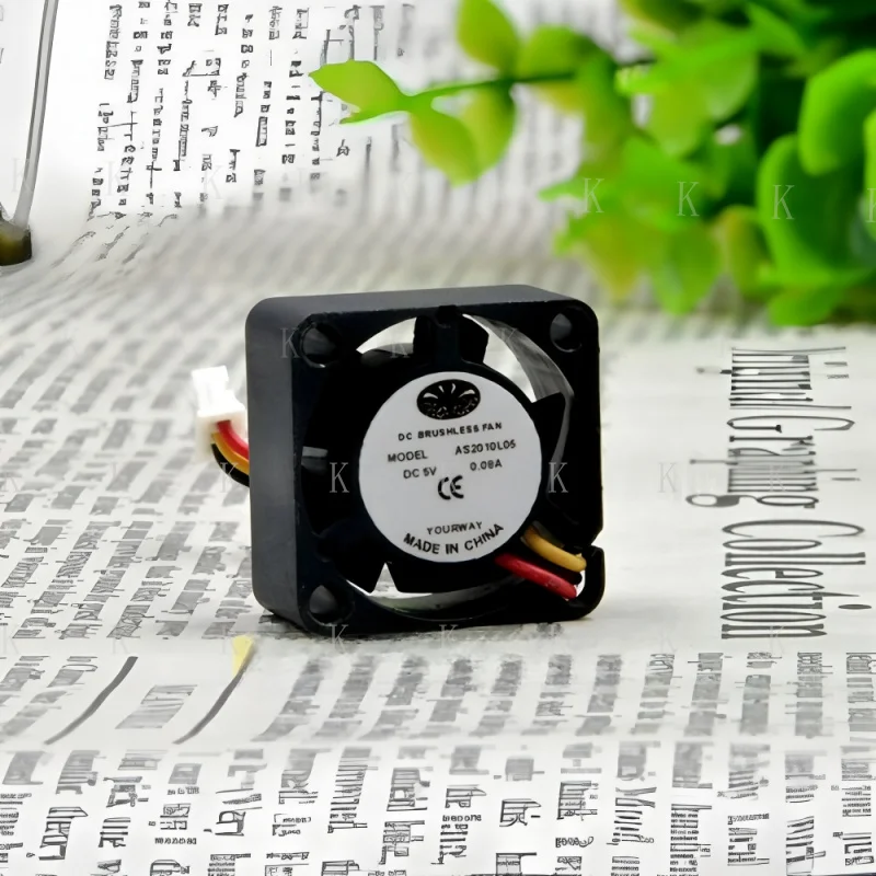 C  FOR  High Performance Cooling Fan Of Air Detector AS2010L05 5V 0.08A  20*20*10mm
