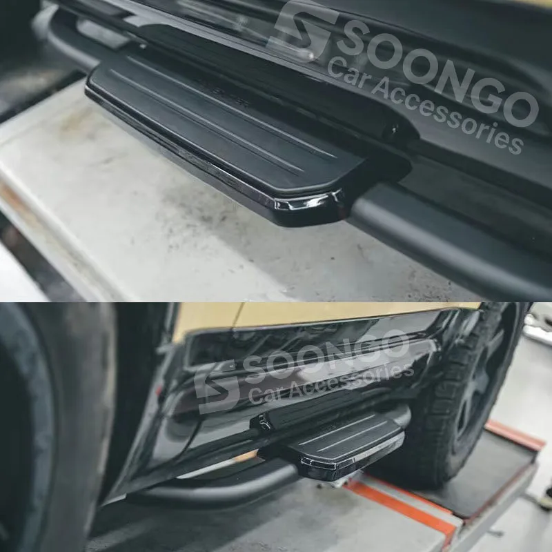 For Land Rover Defender 90/110/130 2020–2026 Car Door Side Steps Bumpers Fixed Foot Pedal Exterior Accessories