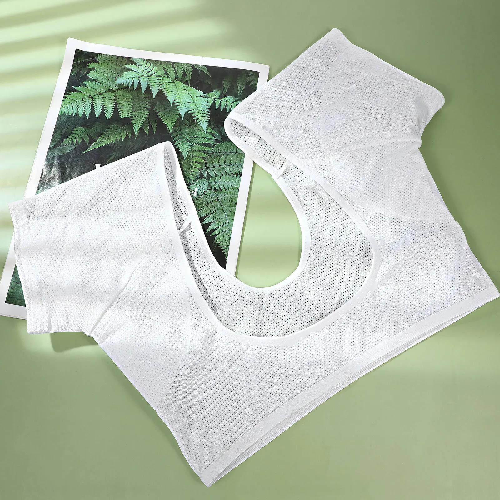 1 قطعة سترة مقاومة للعرق النساء منصات تحت الإبط سريعة الجافة مريحة مطاطا المضادة للانزلاق اليوغا الرقص درع قابلة لإعادة الاستخدام #2