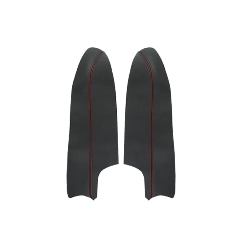 Microfiber Leather Interior Door Panels Guards Armrest Surface Covers Protective Trim For Nissan Qashqai J11 2016 2017 2018