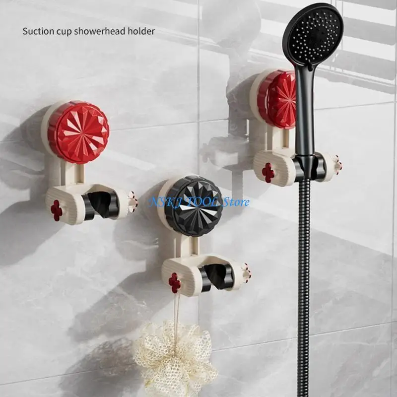 

L8RC Shower Head Holder Suction Cup Universal Shower Base Shower Accessories