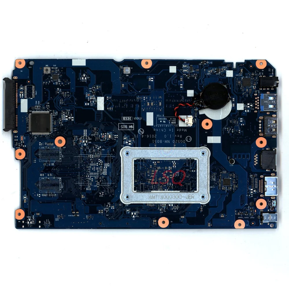 NM-B051 For Lenovo IdeaPad 110 Touch-15ACL Laptop Motherboard With CPU:A4 A6 A8 FRU:5B20L72719 100% Test OK