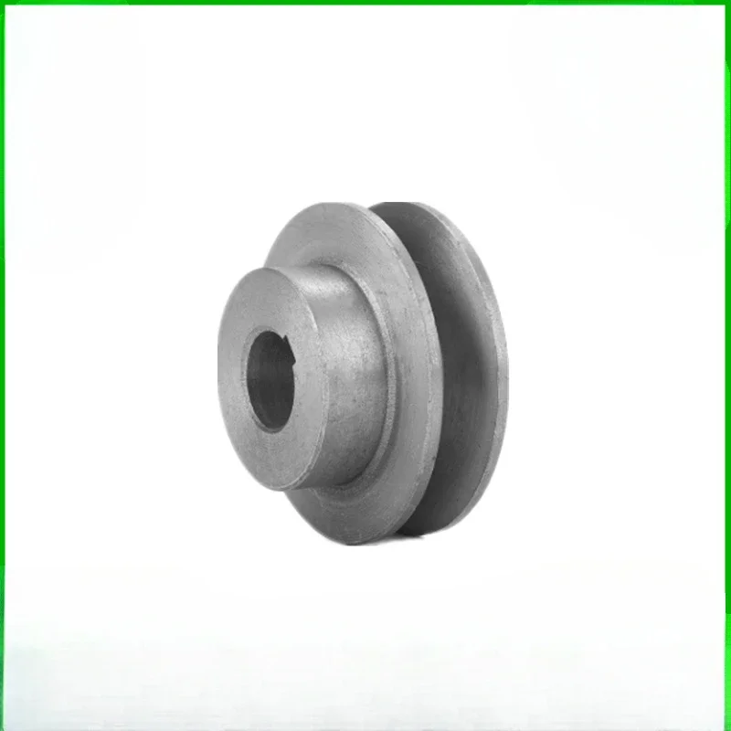 1pcs OD:70mm Groove width:16mm 1B Type Cast Iron Belt Pulley Single Groove Motor Pulley  Complete Motor  V-belt Pulley