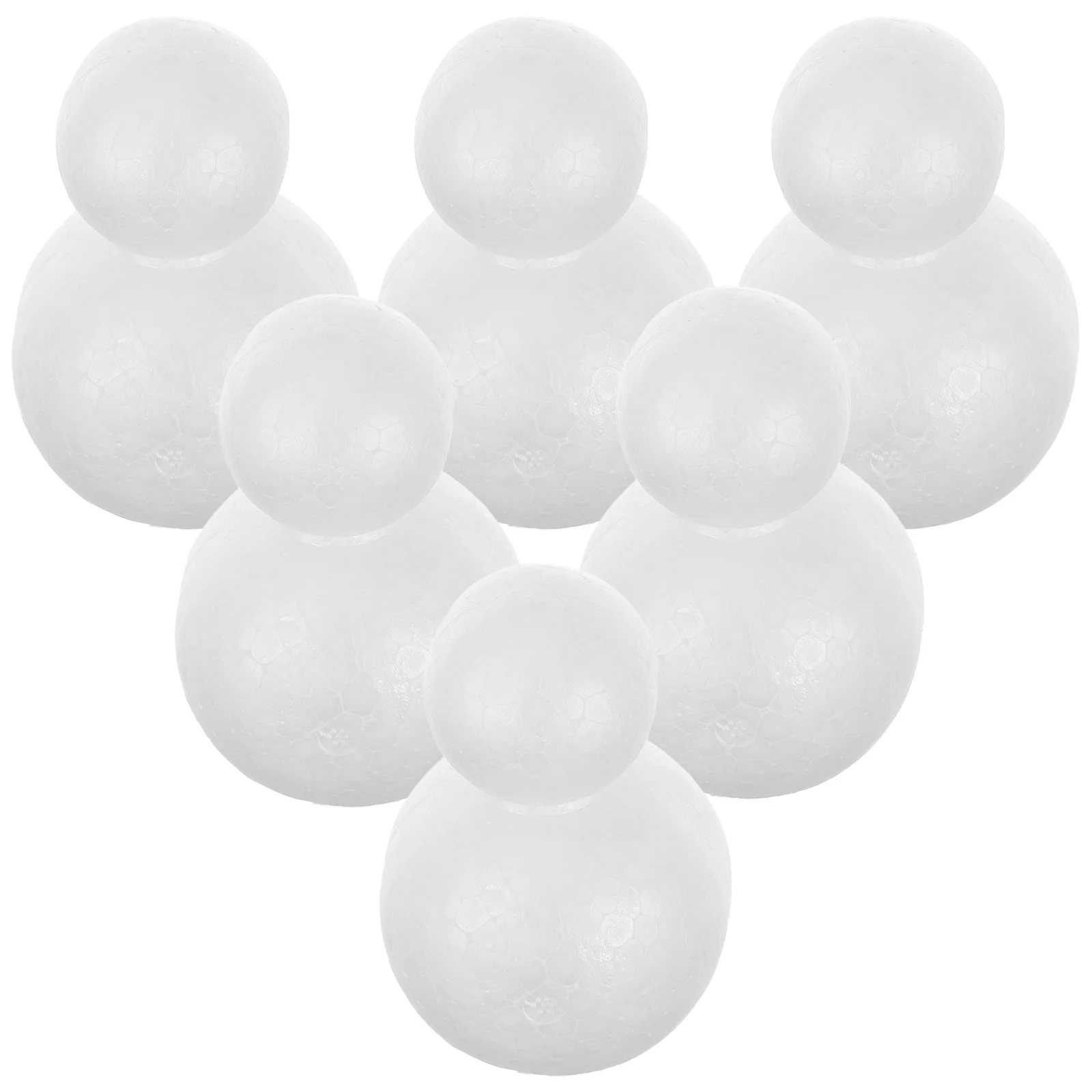 6 قطعة ديكور رغوة لم تنته ثلج شكل قوالب DIY بها بنفسك عيد الميلاد الحرفية المنزل حفلة الحلي ثلج لتقوم بها بنفسك عدة لوازم