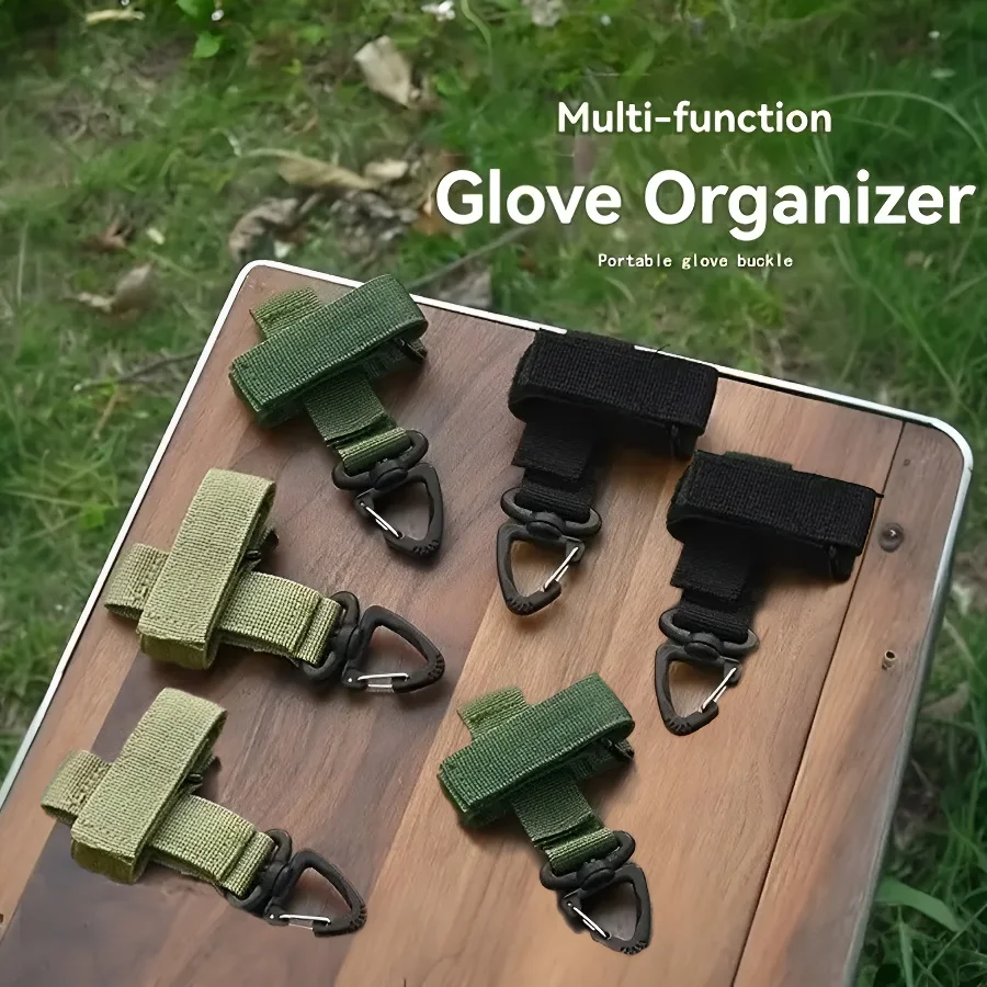

Multi-purpose Nylon Gloves Hook Easy to Use,Wearable on Belts or Backpacks,Versatile for Various Items,Durable and Long-Lasting