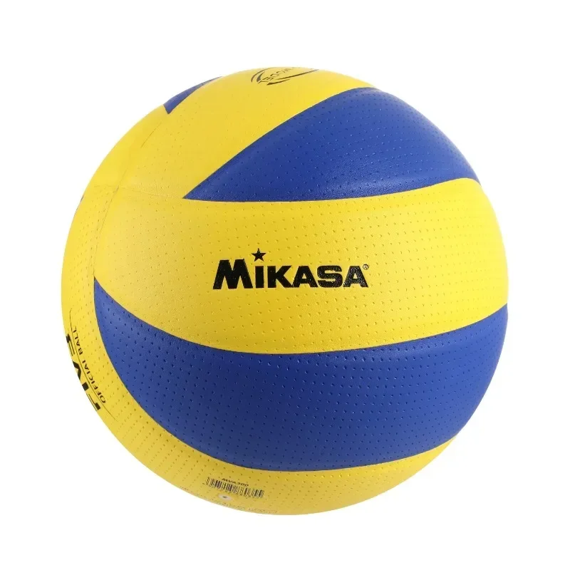 Mikasa-Vôlei de Fibra Ultra Fina, Couro PU, Treino Macio, Interior e Exterior, Praia, Alta Qualidade