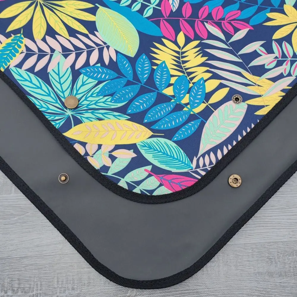 

New Printed Oxford Plant Transplant Mat Waterproof Soil Replacement Gardening Mat Foldable Creative Gardening Tools Supplies