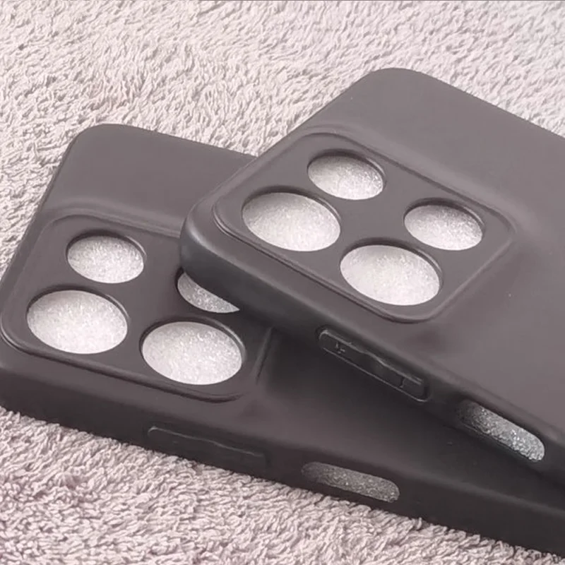 Moto G15電話ケース用、つや消し、ブラック、ソフトラバー、Motorola Moto G15 Power G 15 MotoG15 TPU保護カバー用耐衝撃ケース