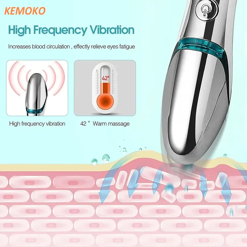 RF Olhos Beleza Dispositivos, Face Remoção De Rugas, LED Terapia De Fótons, pele Apertando Levantamento, EMS Micro-Corrente Pulso Facial Massager