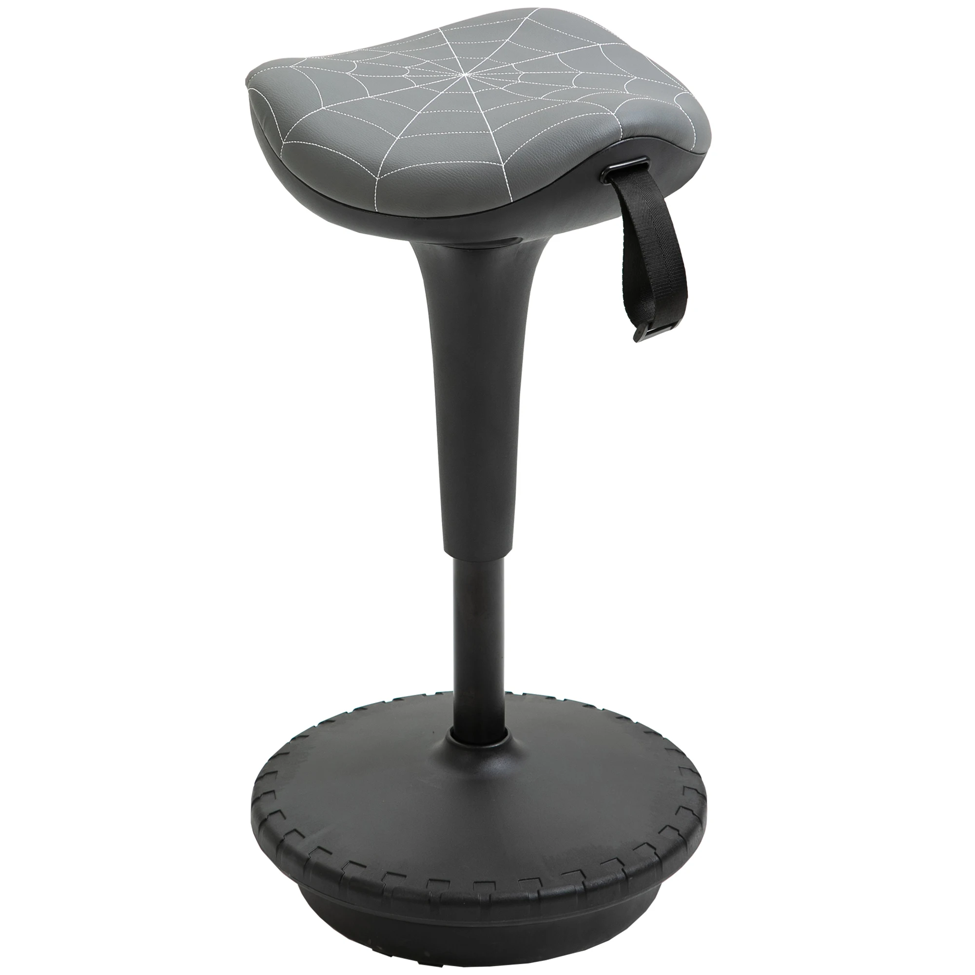 

Vinsetto Lift Wobble Stool Standing Chair with 360 ° Swivel, Tilting Balance Chair with Adjustable Height and Saddle Seat