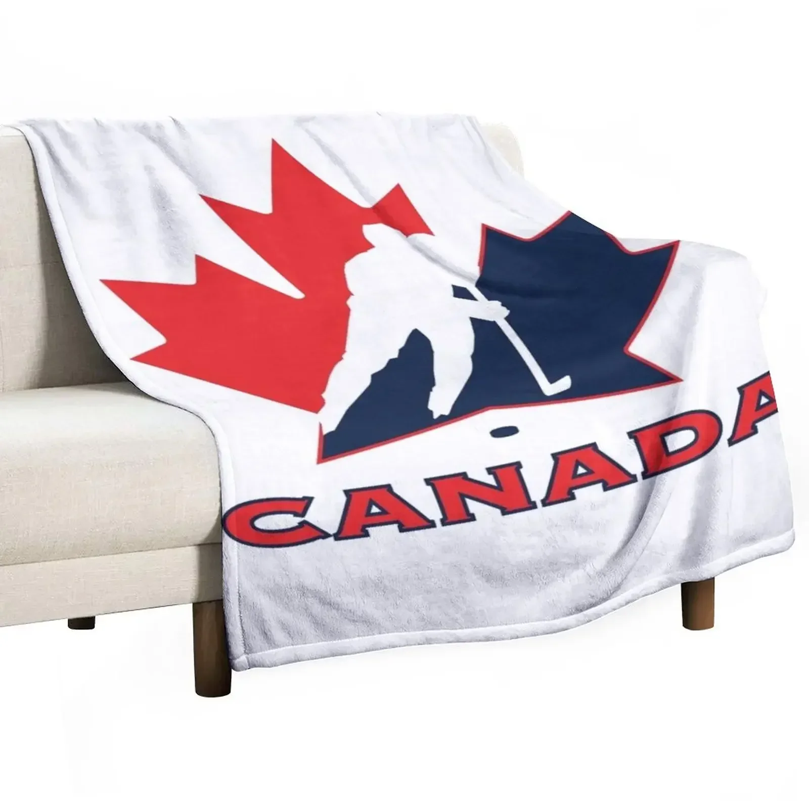 

hockey, canada Throw Blanket for babies Picnic Blankets
