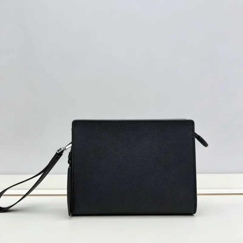 

Деловой клатч класса люкс из натуральной кожи в классическом стиле, подходит для деловых встреч, элитный подарок, мужская сумка 5505