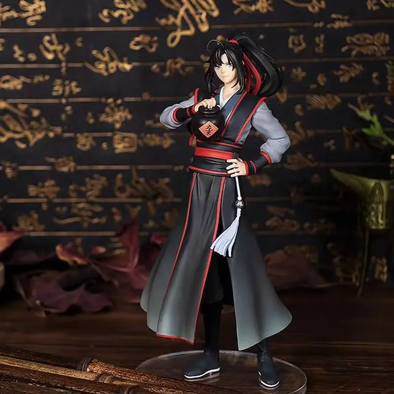 In Stock Mo Dao Zu Shi Wei Wuxian Lan Wangji Action Figures Model Dolls Figurines Pvc Anime StatueAnime Figure Model Toy