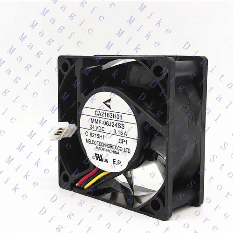UU 1PC CA2163H01 MMF-06J24SS-CP1 24V DC 0.15A 3핀 인버터 냉각 팬
