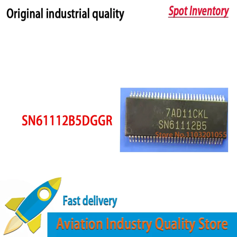 5PCS/lot New Original SN61112B5DGGR SN61112B5 SN6111285 TSSOP80