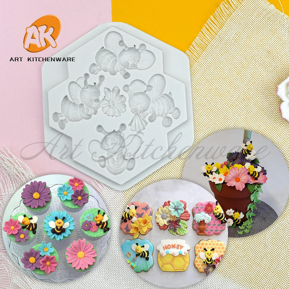 3D Lion Family Design stampo in Silicone DIY Jungle Animal fondente stampo per cioccolato strumenti per decorare torte accessori da cucina per la cottura