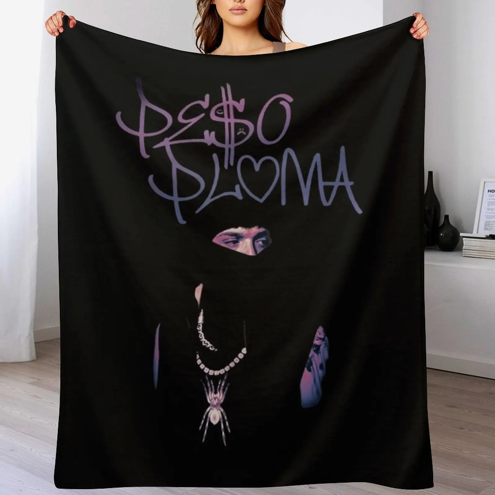 Peso Pluma Throw Blanket