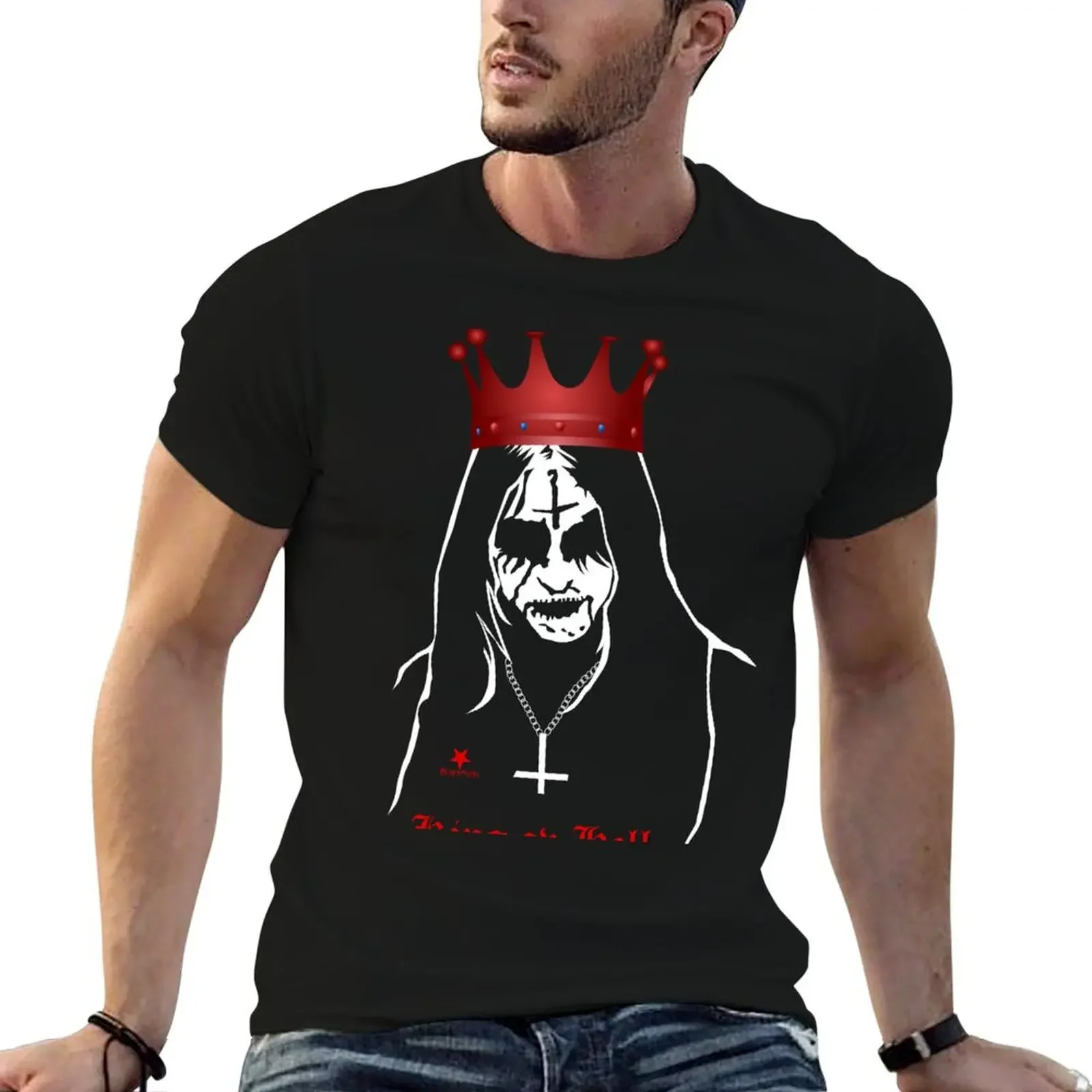 

King ov Hell T-Shirt customizeds oversizeds shirts graphic tee men