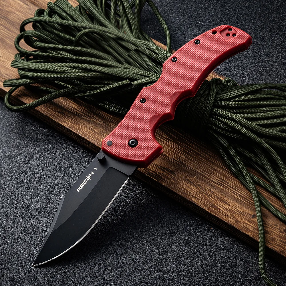 Broken Skull [RECON 1] Outdoor Versatile Tactical Folding Knife Mark CTS XHP Steel G10 Handle Suitable for Safari Hiking