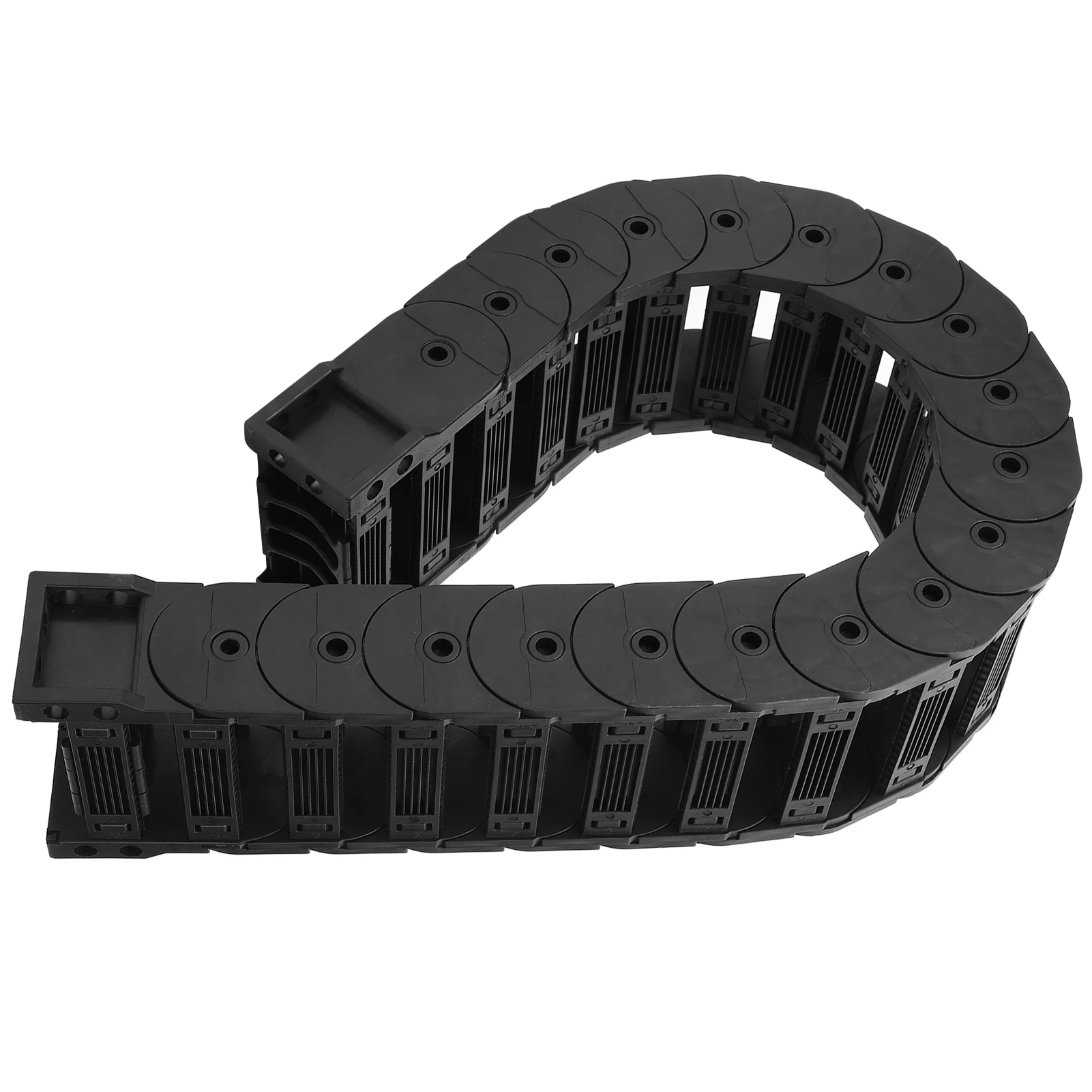 Detachable Cable Drag Chain Nylon Wire Carrier Drag Chain Full Enclosed Wire Carrier Low Noise Tank Towline Removable Assembly