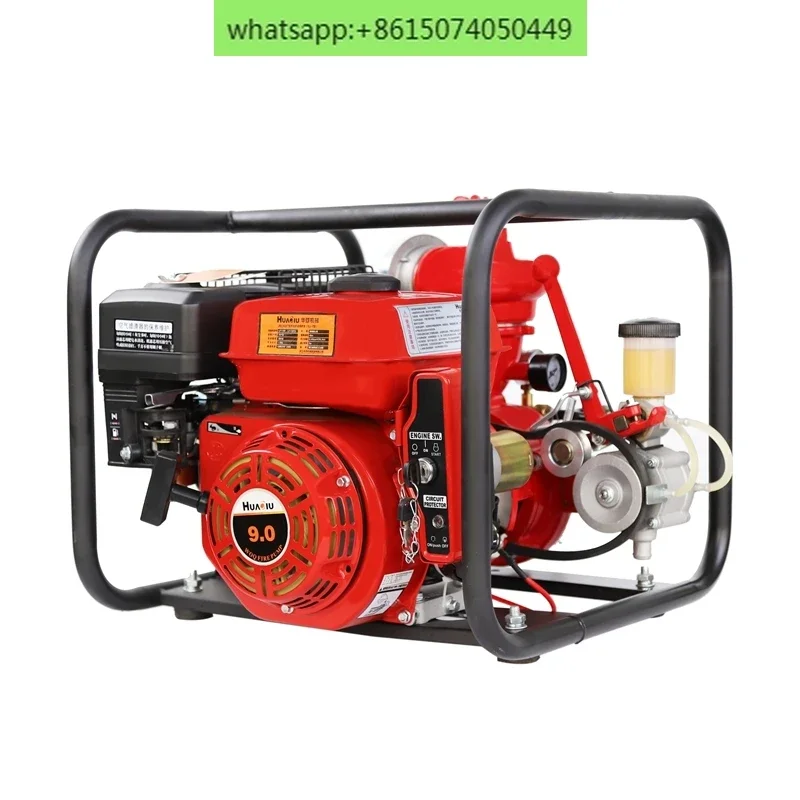 

Quality metal frame portable fire fighting pump Lifan gasoline engine water pump