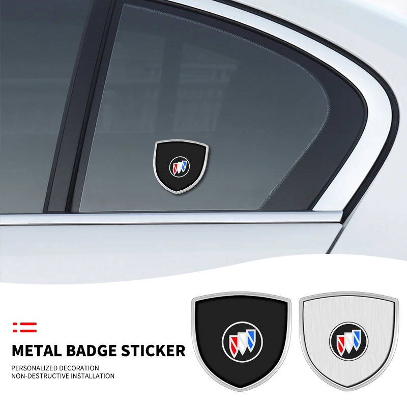 Emblemas 3D para Autos, Calcomanías Decorativas Metálicas para Buick Century, Excelle XT, Envision, Excelle GT, Verano, GL8, GL6