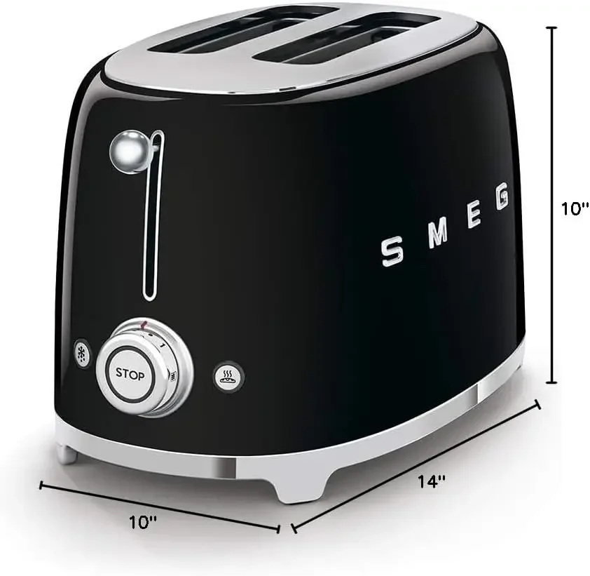 2-slice toaster (Black)