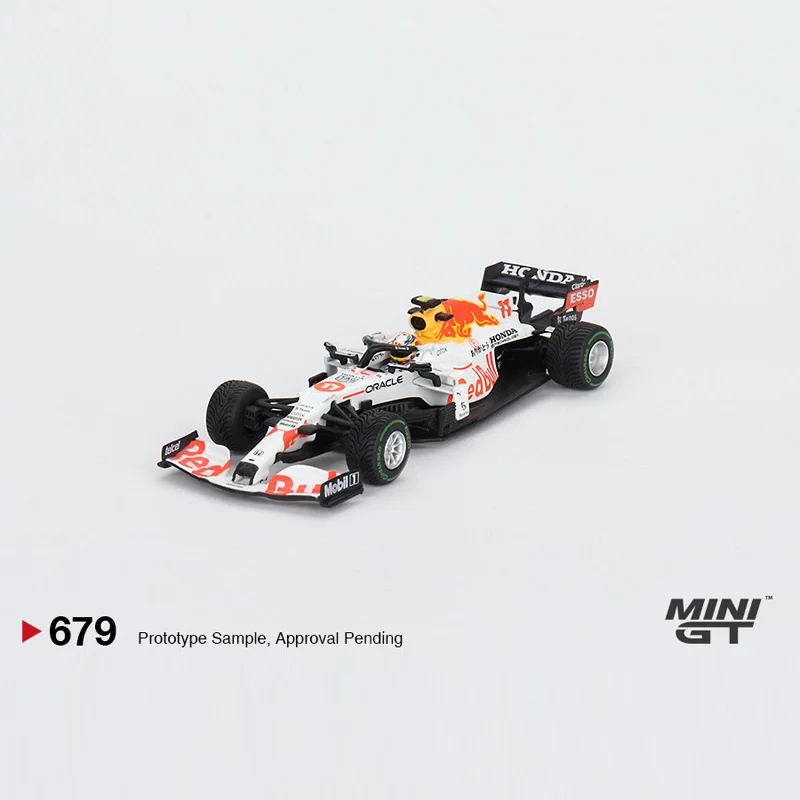 1:64 Red Bull F1 Auto Red Bull 11 Nr. 33 RB16B 679 680 Miniatur-Simulationsautomodell aus Legierung aus Druckguss, Jungenspielzeug, Kindergeschenk